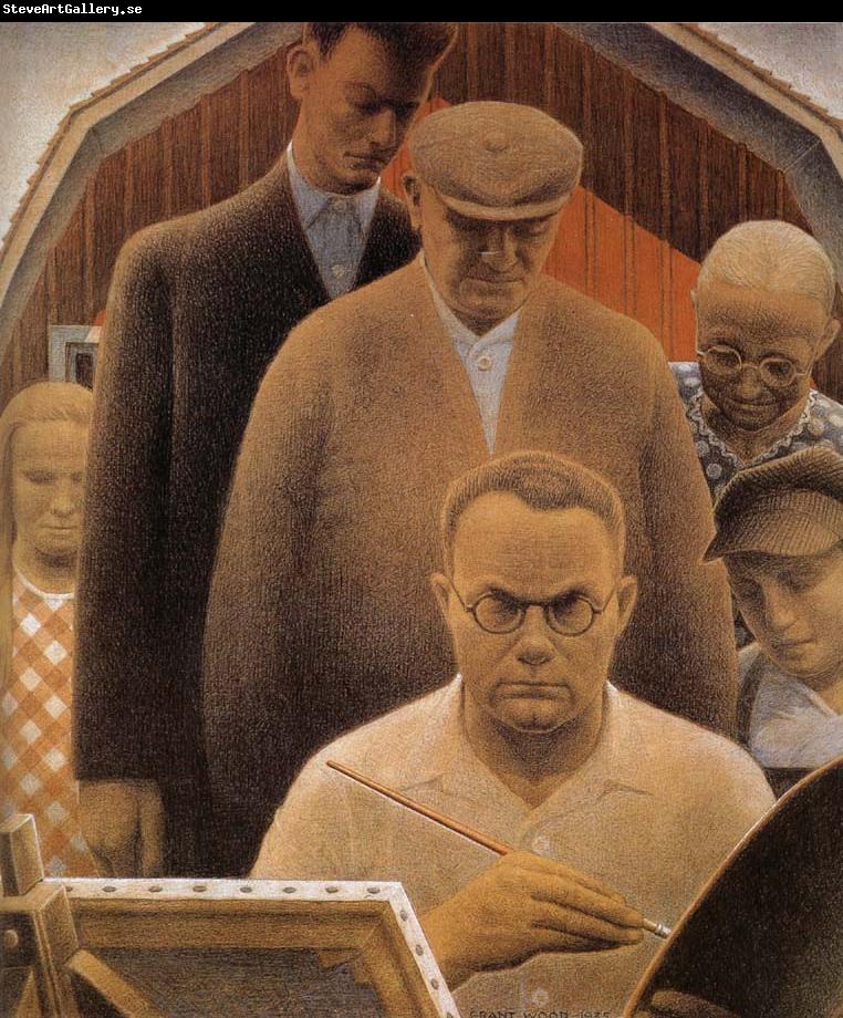 Grant Wood Returned from Bohemia